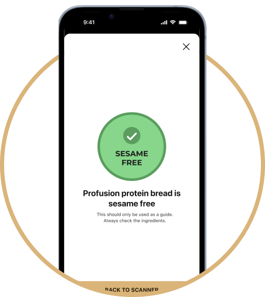 Sesame Free status on Sesame Free Scanner app